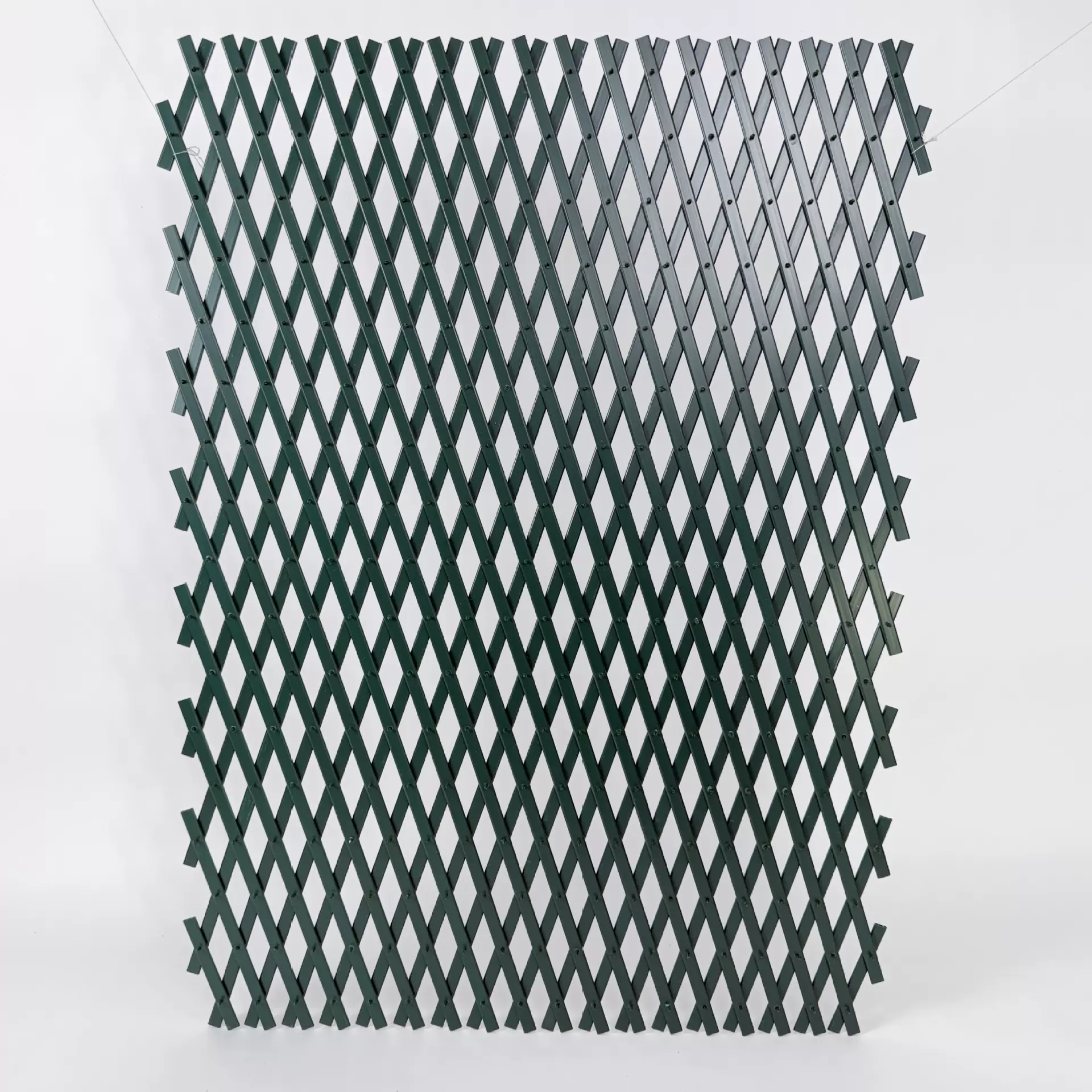 厂家生产伸缩绿植墙架pvc伸缩架26对伸缩塑料栅栏