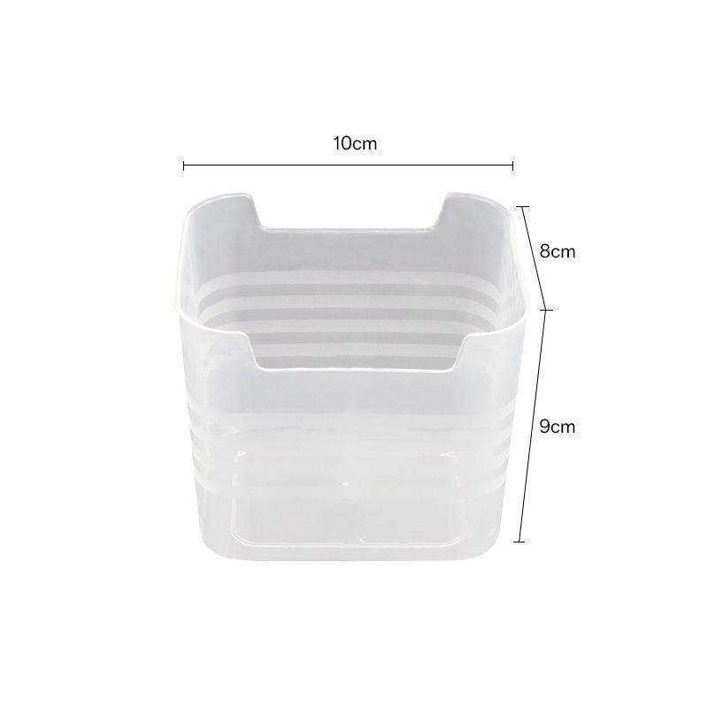 Caja de Almacenamiento para Puerta de Refrigerador de Plástico de Grado Alimenticio, Organización de Alimentos