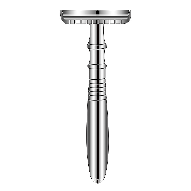 跨境熱款 復古式剃須刀 男士老式手動刮胡刀 雙面剃須刀 金屬剃刀