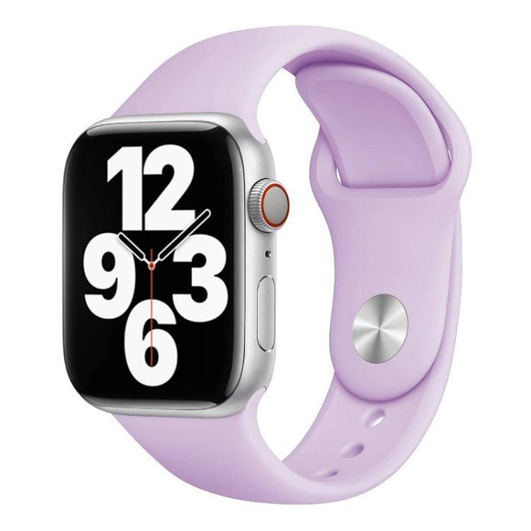 xDfind correa deportiva de silicona de color sólido para Apple Watch 42mm / 41mm / 40mm / 38mm / App