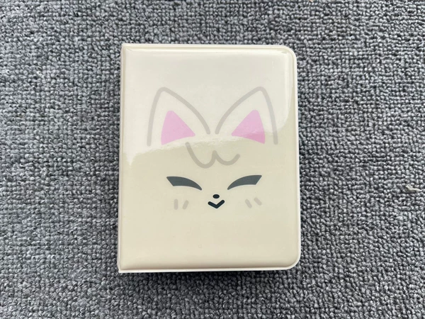 Card book, fox, raccoon