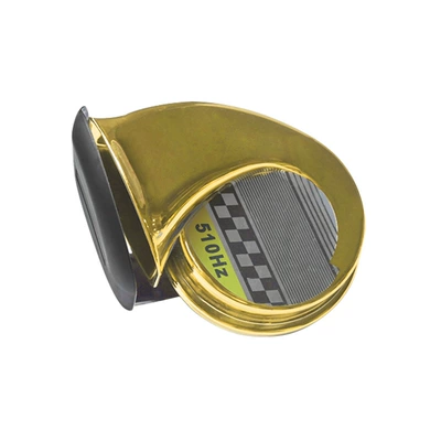 Car horn/tweeter horn 510hz12V whistle treble single - yellow