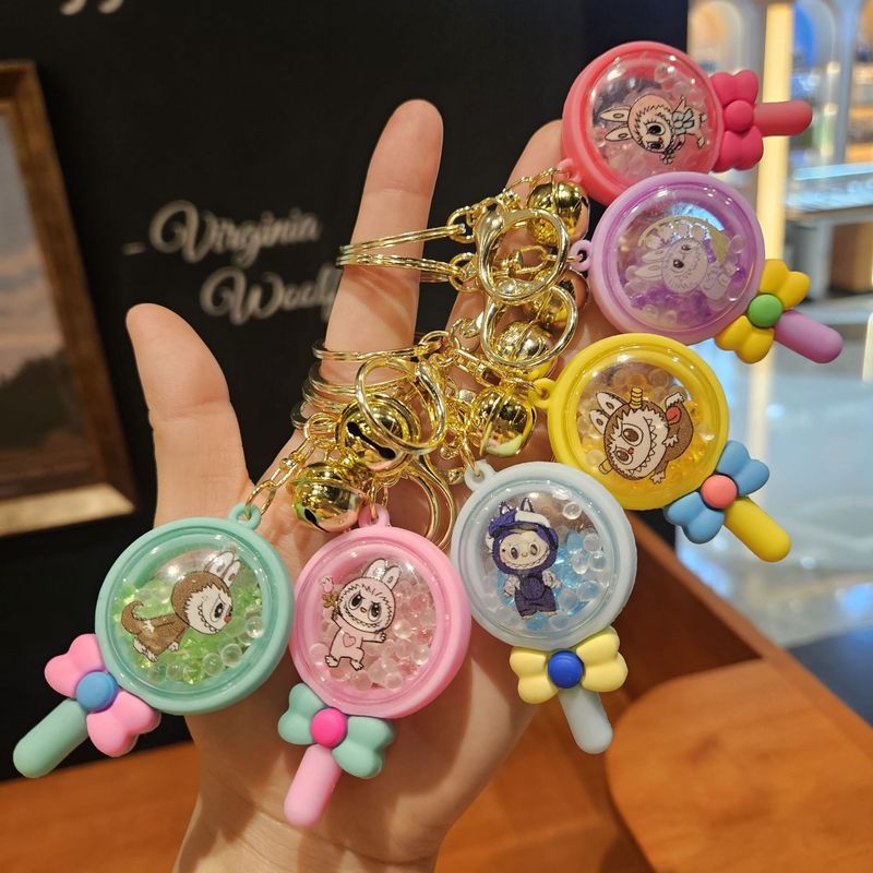 漫画人形機能的な発光布クリエイティブ漫画かわいいキーホルダーバッグペンダントキーホルダーカーバックル|undefined