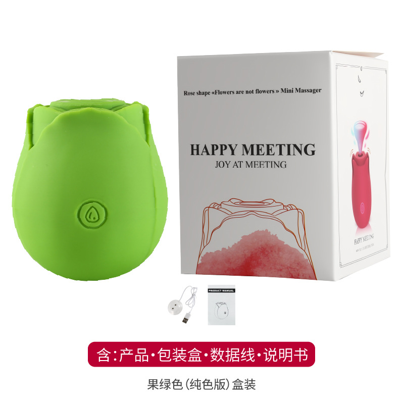 Rose Chucker Meet Huevo Femenino Vibrator Masturbador Teppos Tease Adultos al por mayor