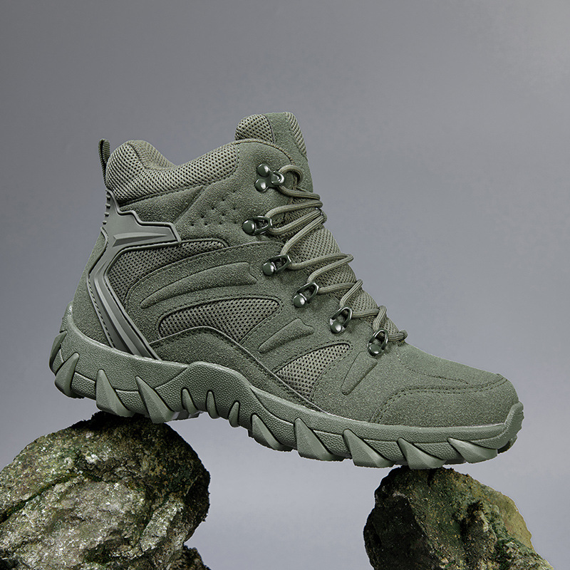 Men Non Slip Lightweight Boot Comfortable Waterproof Boots for Work Outdoor Activities_voghion.com