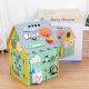 Cross-border wooden children's Montessori baby key unlocking with light early education busy house busy house educational toys