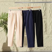 毛呢鹅绒休闲裤保暖性能超棒采用高品质的面料和填充百搭    9979