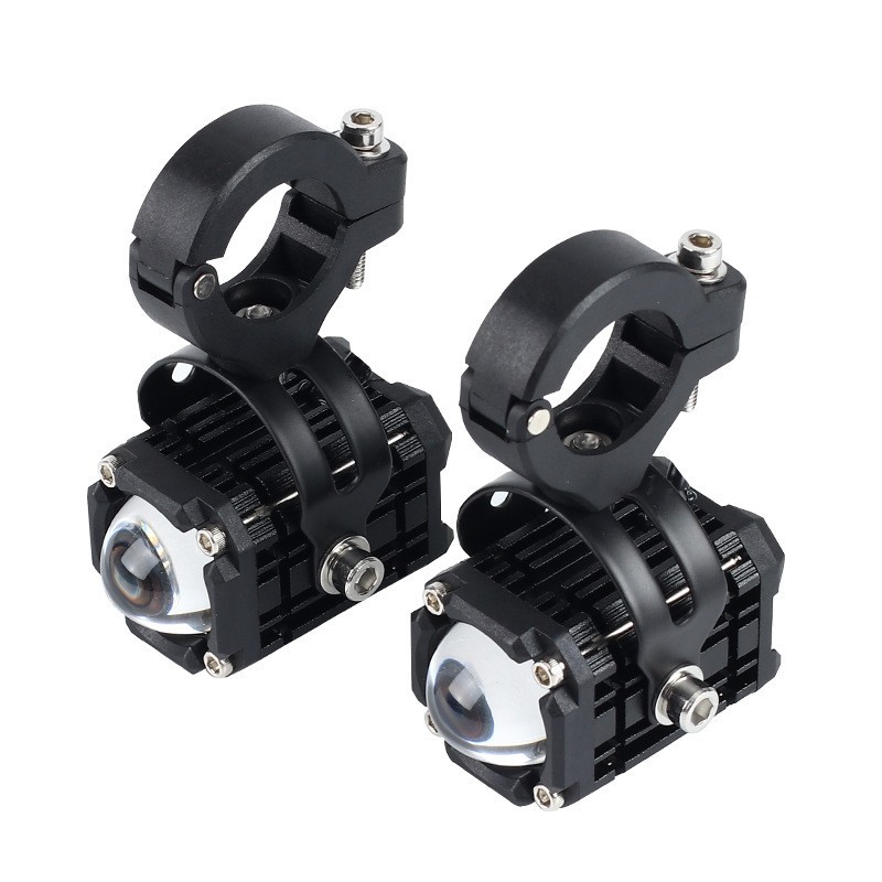 Faro de motocicleta con ojo de diablo, luz externa eléctrica para coche, luz para vehículo eléctrico, faro delantero dedicado con ojo de diablo.