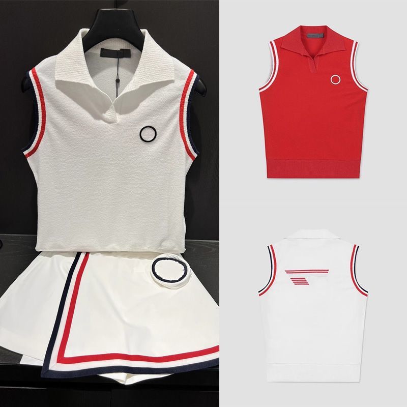 Korean Original Golf 24 Summer New Women's Slim Outdoor Sports and Leisure Thin Sleeveless Vest Vest
