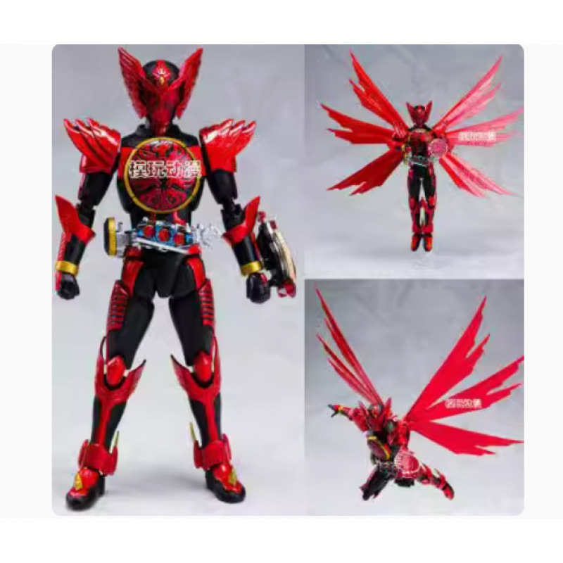 仮面ライダー金属クラスターリンゴンリアルボーンアーマーフィギュア可動玩具人形モデル手作り周辺ドロップシッピング|undefined