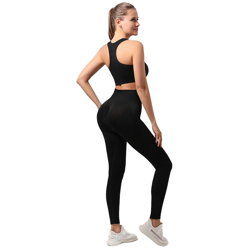 Pantalones deportivos chaleco de melocotón, pantalones de acondicionamiento físico, pantalones de cintura alta, pantalones de elevación de nueve puntos, pantalones de vestir cortos