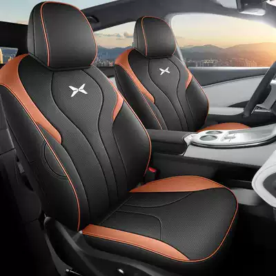 Modelə uyğun (Original) oturacaq örtükləri seat covers, full leather, extended - black-brown-standard-edition-note-the-model-year-front-row-fully-covered-rear-row-partially-covered