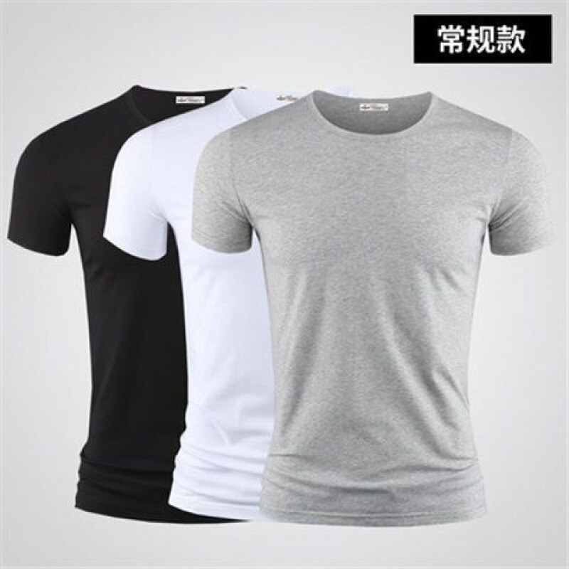 3枚入り】モデル綿半袖男性下着シャツtシャツ純色vネック半袖tシャツ郵便|undefined