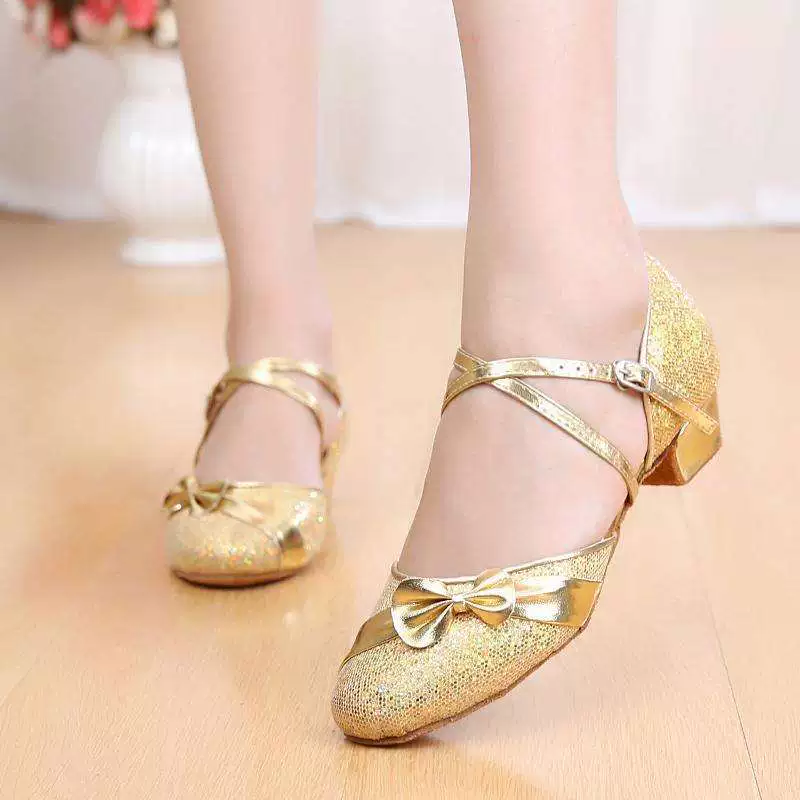 Summer children's dancing sandals, soft sole, for beginners