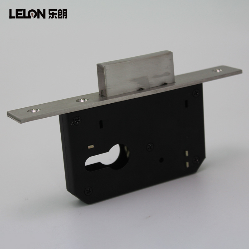 Mayorista de 40 margen de acero inoxidable bloqueo de una sola lengua accesorios de bloqueo de bloqueo antirrobo bloqueo de puerta de aleación de aluminio con marco