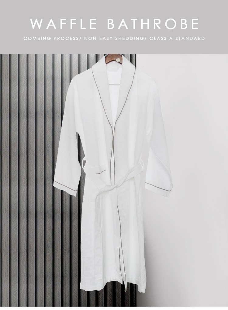 Waffle Bathrobe Image 1
