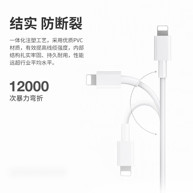 Cable de Carga Rápida PD 30W para iPhone 8-14 TPE Carga Rápida para Teléfonos Móviles