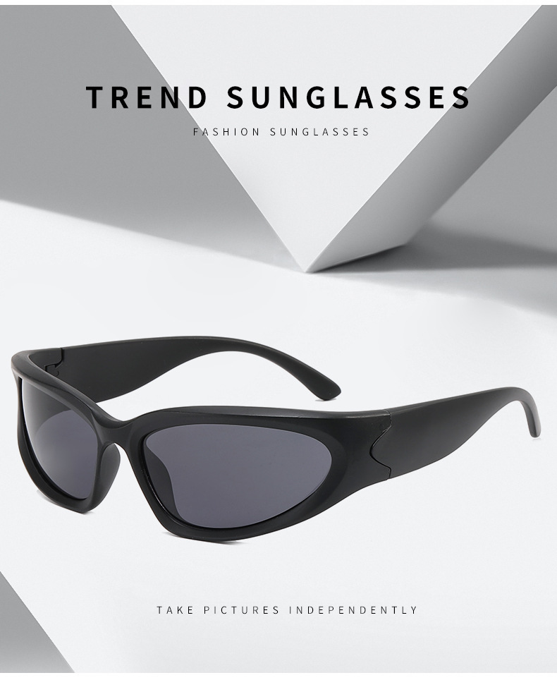 Y2K Punk Sunglasses Front View