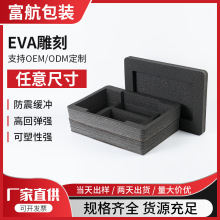 防静电eva海绵内衬电子产品包装泡绵异形雕刻防撞减震阻燃EVA内衬