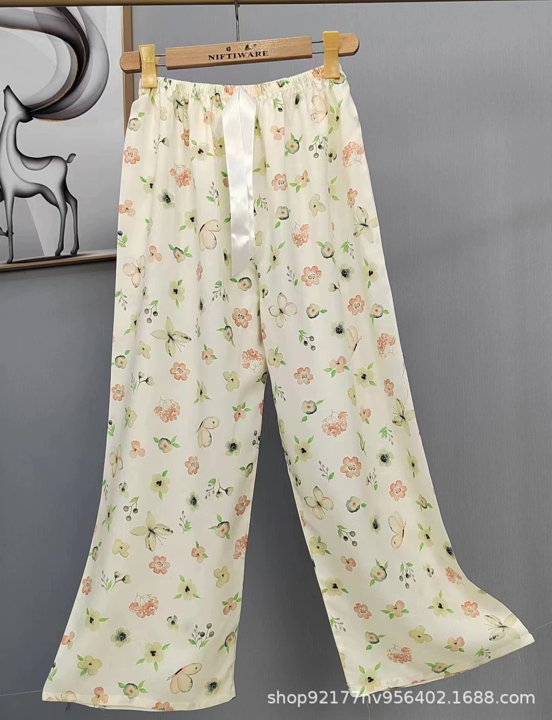 Summer trousers, thin pijama for leisure, Chinese style