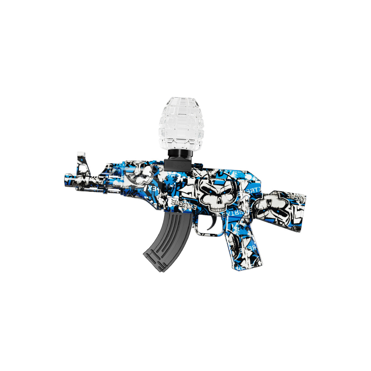 AK-graffiti blue-3.7v-electric burst
