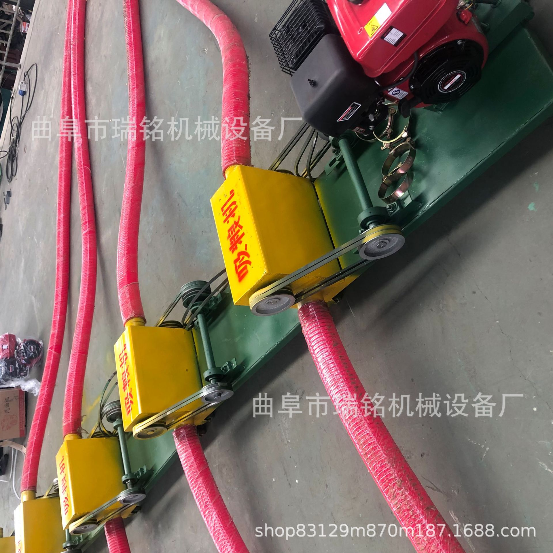 家用电抽粮机TGFF 移动式稻谷水稻粮食吸粮机 斜挂式车载吸粮机