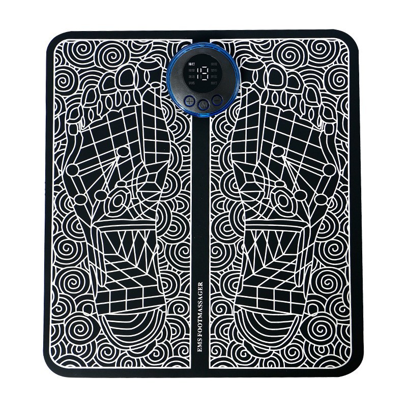 Masajeador de pies EMS con impulsos, almohadilla de fisioterapia, recargable USB