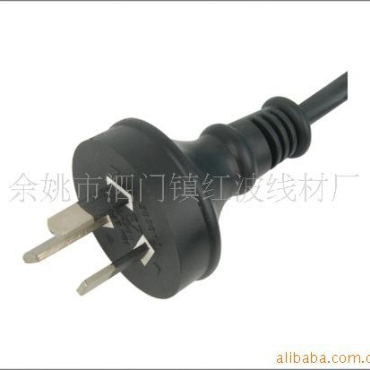 澳大利亚标准插头，标准电源线,多国认证电源线