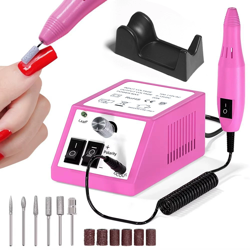Electric Nail Drill Machine, multi-model sanding/milling kit, USB portable, 0.6 kg
