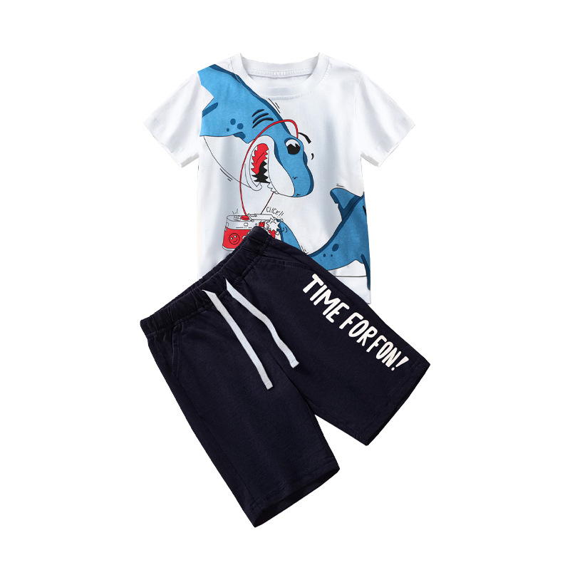 25 años nuevo traje para niños verano camiseta de manga corta para niños verano traje de manga corta para niños camiseta para niños nuevo traje