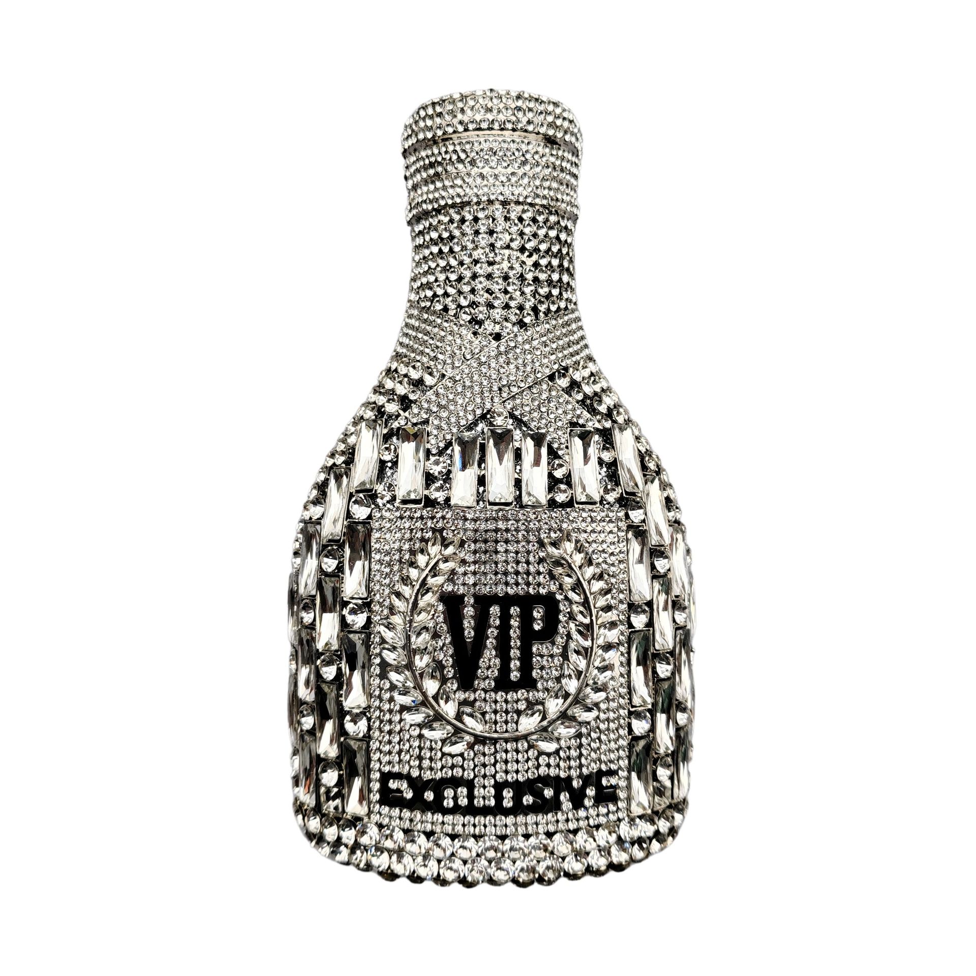 Bottlecrystalbag botella de champán transfronteriza diamantes bolsas de fiesta de diamantes bolsas de mujer brillante duro