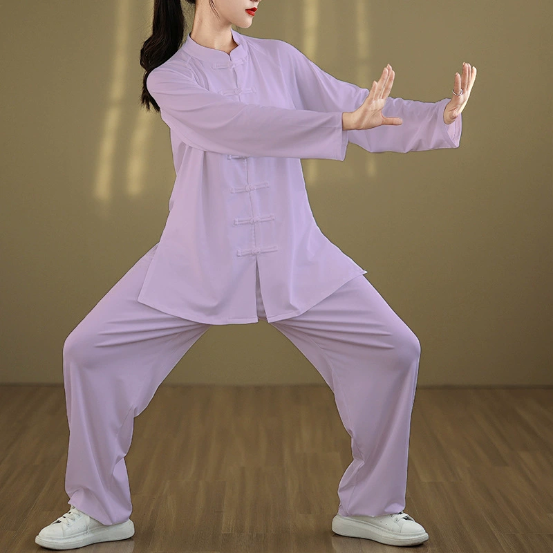 Дзен-костюм Тайцзи-костюм женский весенний и осенний костюм Baduan Jin-тренировочный костюм