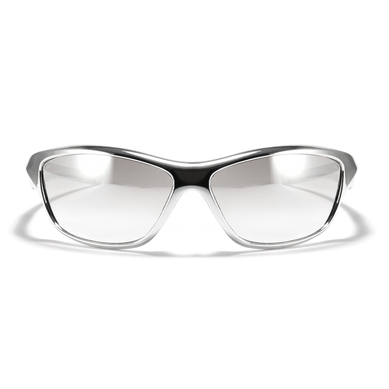 Xunige Cyber Futuristic Glasses Men's Silver Y2K Functional Sunglasses Ins Female Street Millennium Sexy Sunglasses