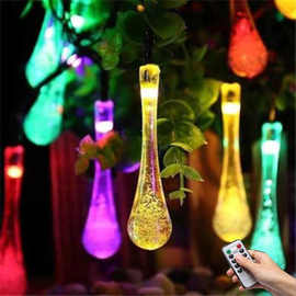 LED水滴气泡蜜蜂蝴蝶彩灯网红少女心浪漫房间装饰灯闪灯串满天星