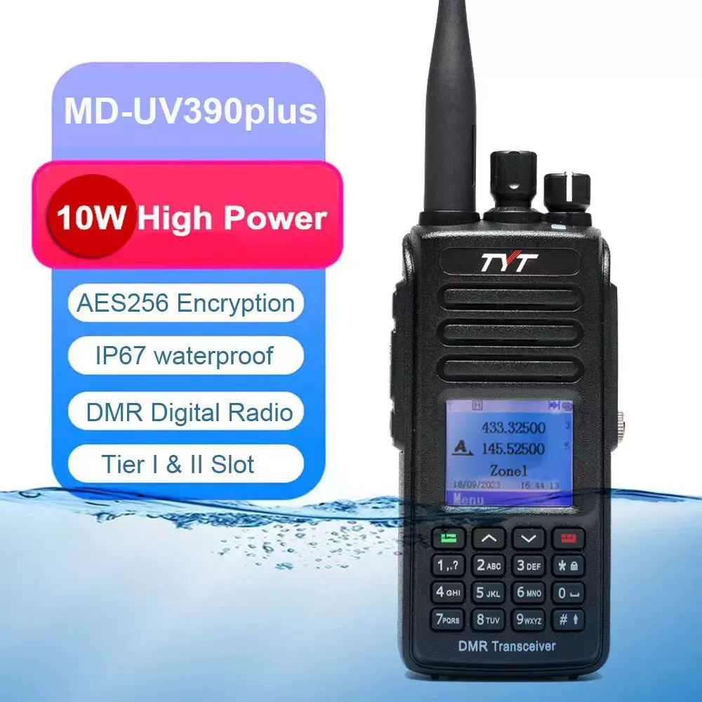 TYT Teetong рация мощная MD358 цифровой взрывозащищенный TP39Plus химический завод MD390 водонепроницаемая машина