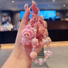 搞怪可爱拉布布爆款萌粒手机链钥匙扣包包挂件配饰批发节日礼赠