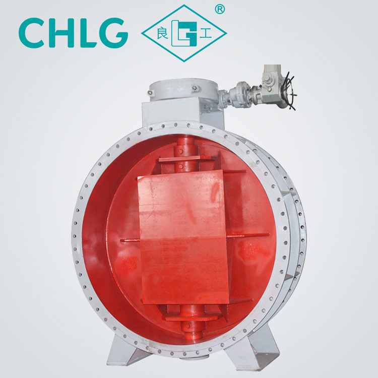 电动通风蝶阀 大口径圆形通风蝶阀 双向压密封烟气管道通风蝶阀