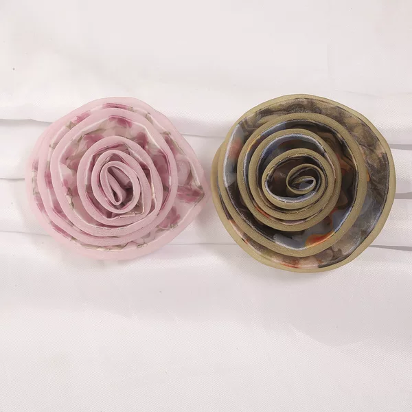 2026 new rose bow hair tie, large hair band for women, stylish and elegant hair accessory