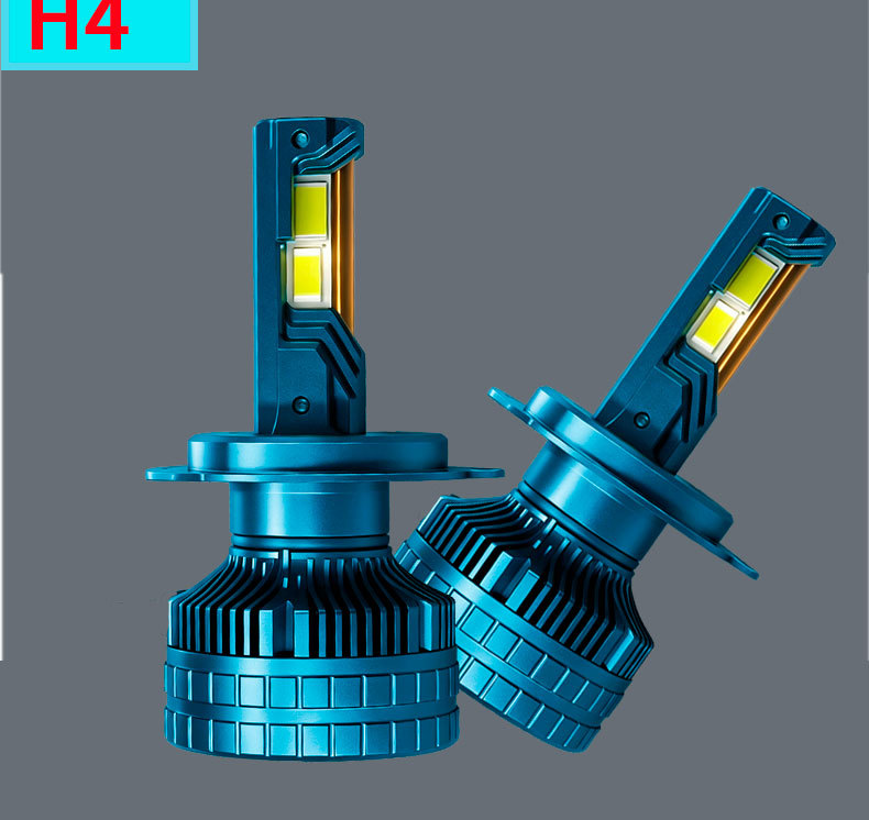 Cross-Border Three Copper Tube High Power 240W Car Led Headlight H1H7H4H11 9005 90069012 Car Bulb