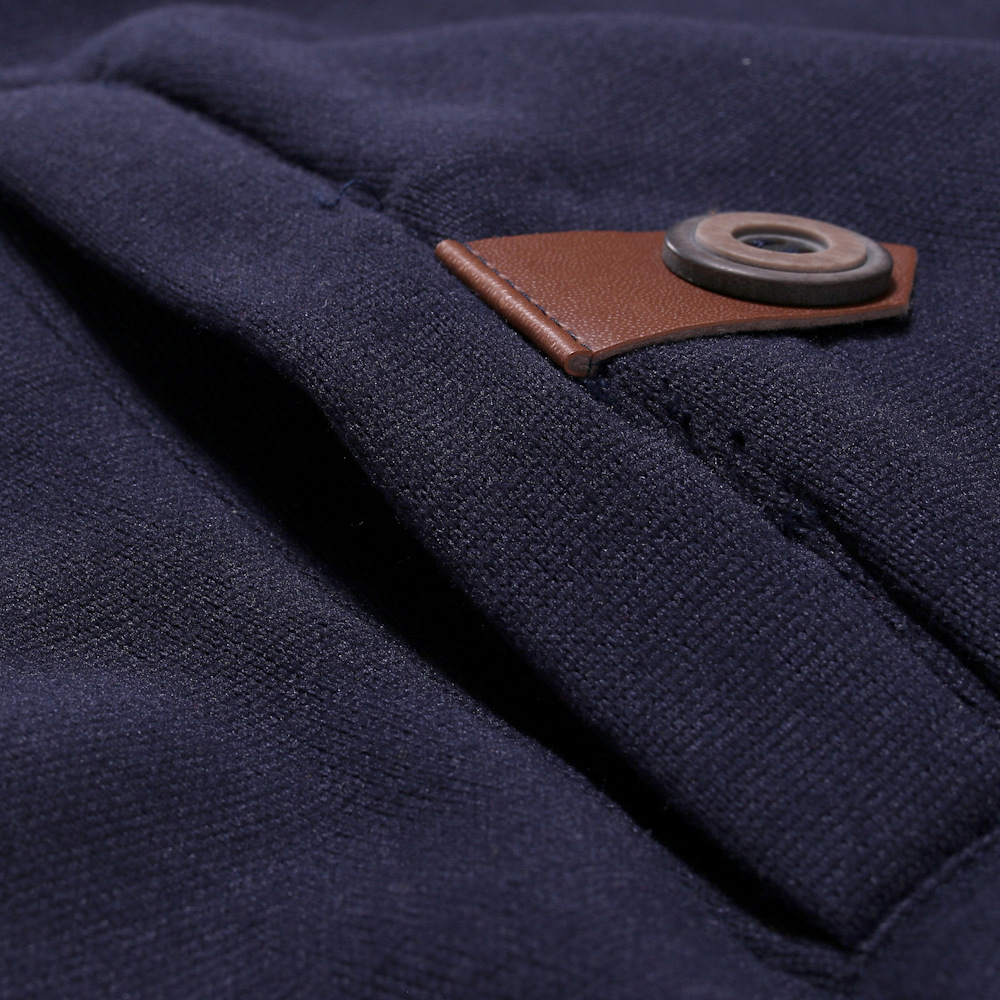 24 Nuovi arrivi Autunno/Inverno: Felpa con cappuccio dal design aperto e decorata con bottoni, taglia grande, pullover color-block_voghion.com