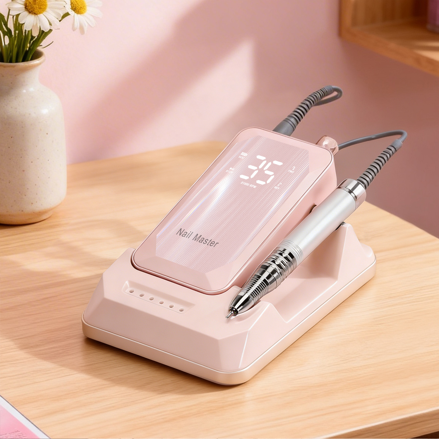 Nuevo amolador de uñas sin escobillas 35K máquina de eliminación de uñas para herramientas de amolación de uñas de piel muerta