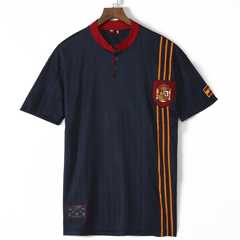 复古球衣俱乐部AC米兰巴萨国家队巴西德国法国足球服承接代发跨境|undefined