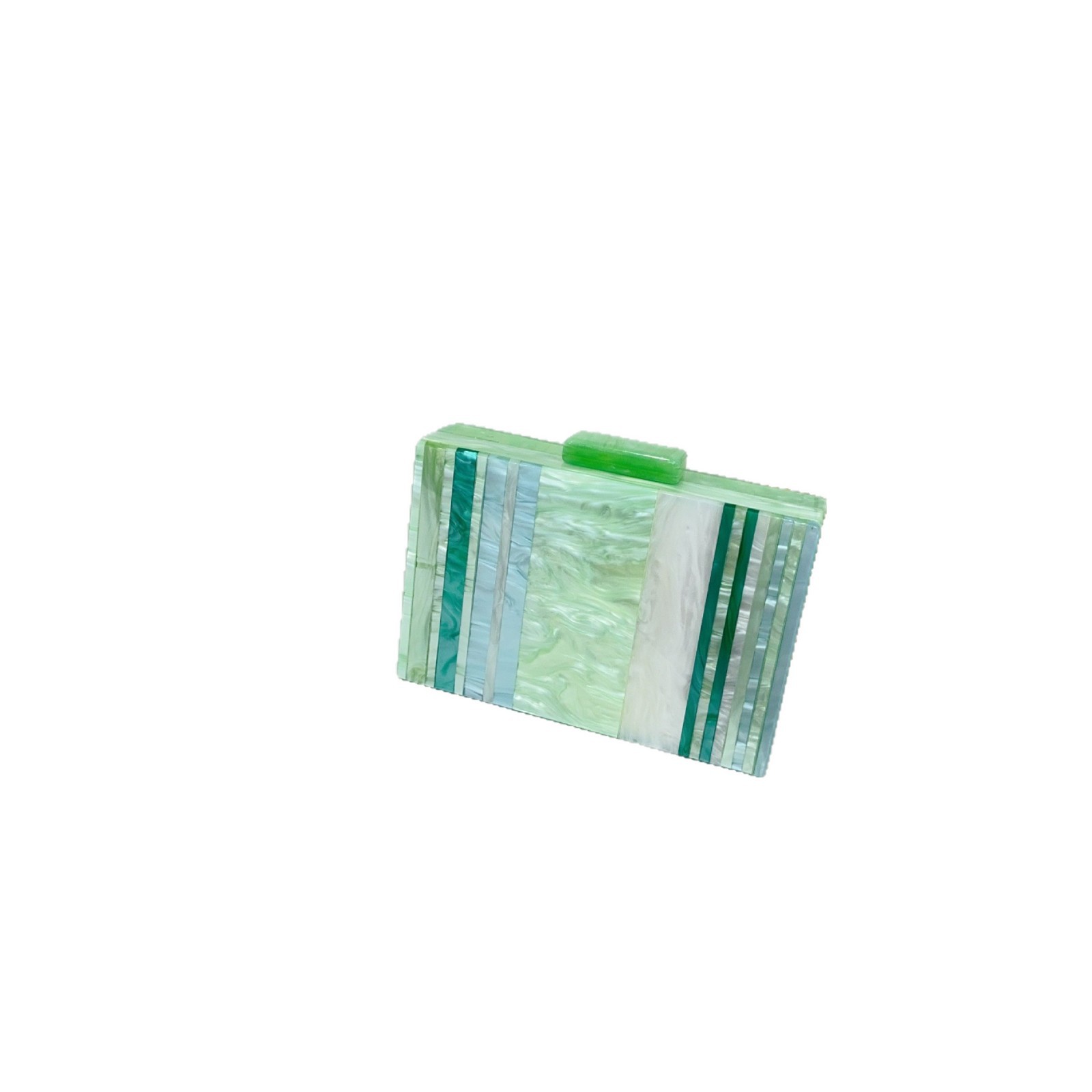 Nuevas bolsas de cena de damas transfronterizas, bolsas de acrílico empalmadas, bolsas de cena de boda, bolsas de vestir