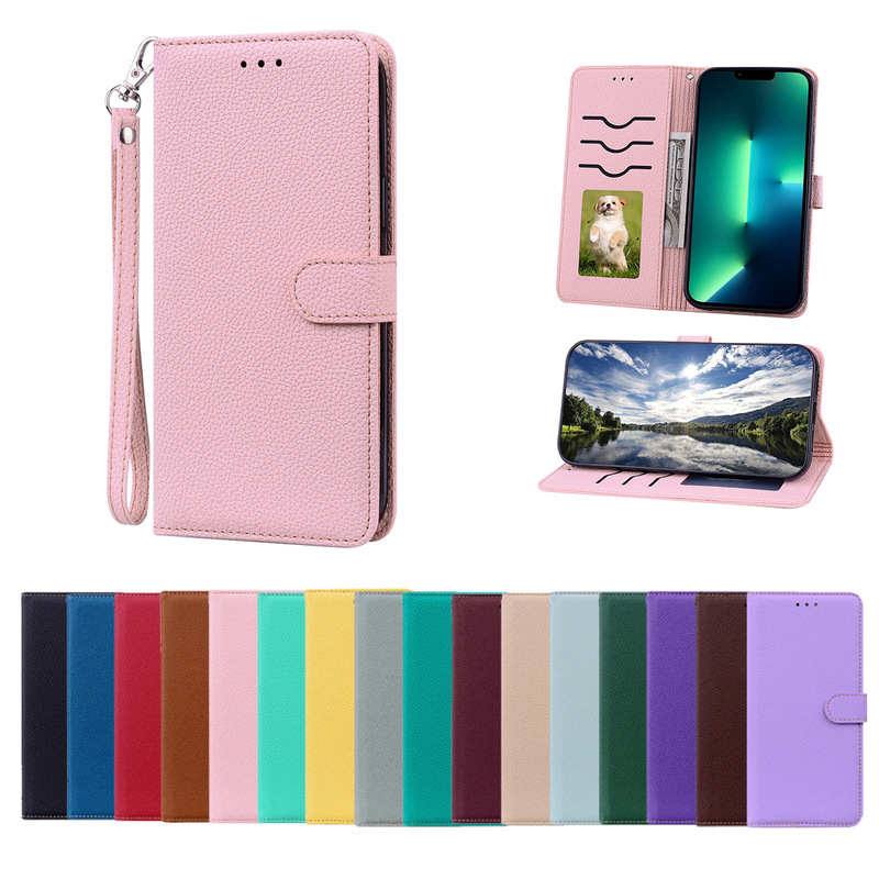 Flip Phone Case Suitable for Iphone16E Apple Promax Mobile Phone Leather Case Card Magnetic Suction Samsung S25 Xiaomi