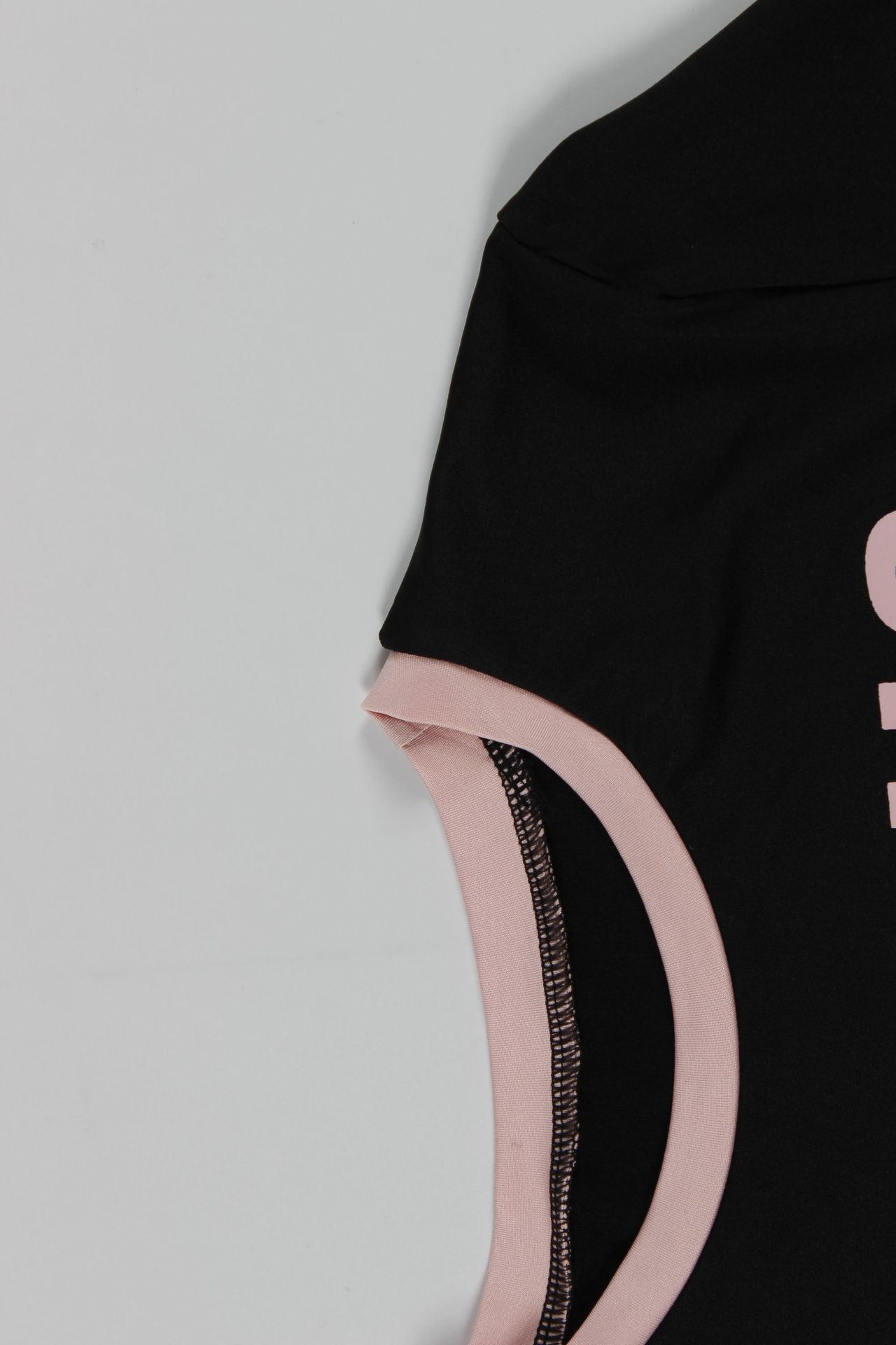 Summer Popular Sports Elastic Letter Graphic Printed Street T shirt Shorts Set Women