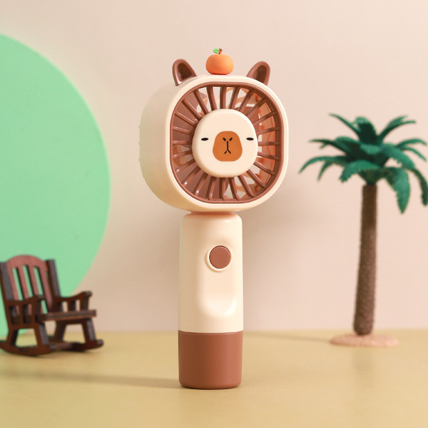 Handheld small lightweight air fan for students for traveling