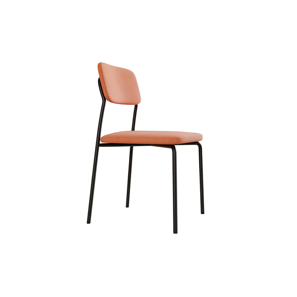 Exportaciones transfronterizas de lujo ligero de alto nivel de sensación taburetes de hierro forjado simple silla de comedor simple italiana
