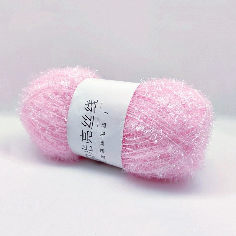 Hilo Brillante para Tejido a Mano de Poliéster para Crochet y DIY image 41