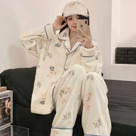 新款2025年月子服 秋冬季孕妇坐月子保暖哺乳衣+头巾