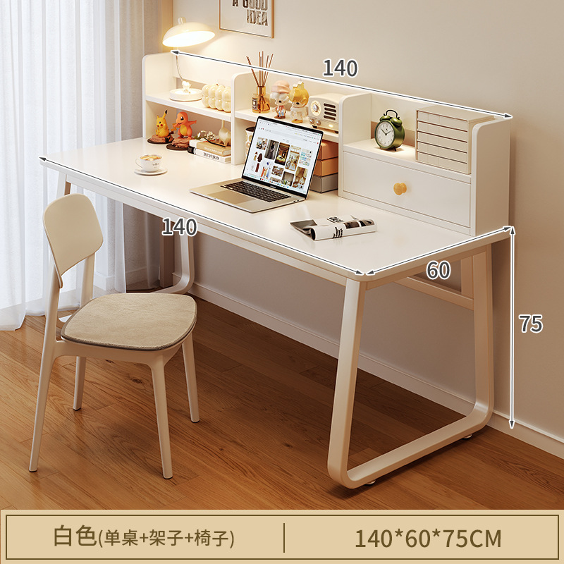 Escritorio para computadora, escritorio moderno y sencillo para escribir y estudiar, escritorio de trabajo sencillo para viviendas de alquiler, mesa y silla de maquillaje para dormitorio, escritorio de oficina. image 20